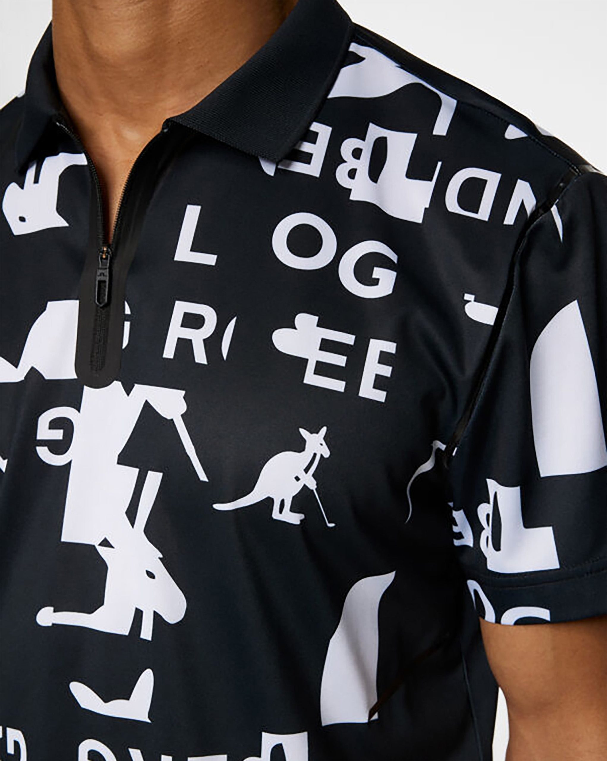 Kangol x J.Lindeberg Miro Print Polo - Image 10