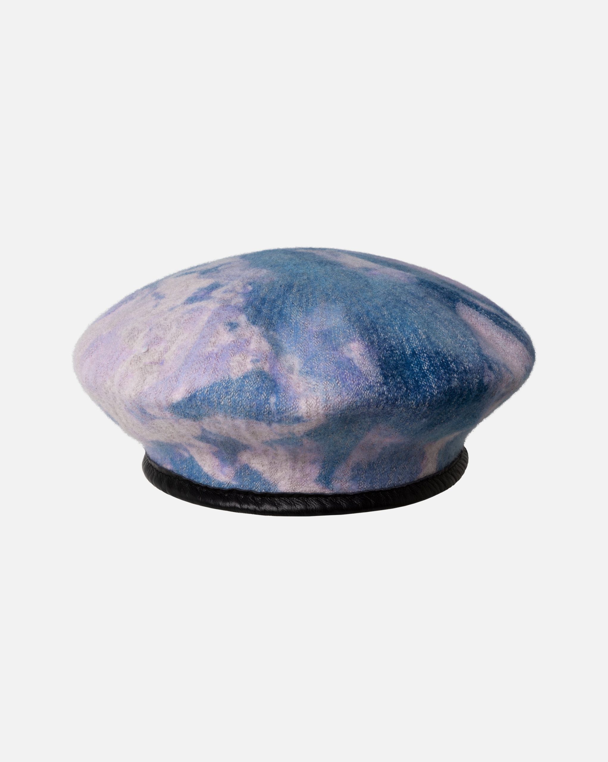 Heathered Tie Dye Beret - Image 3
