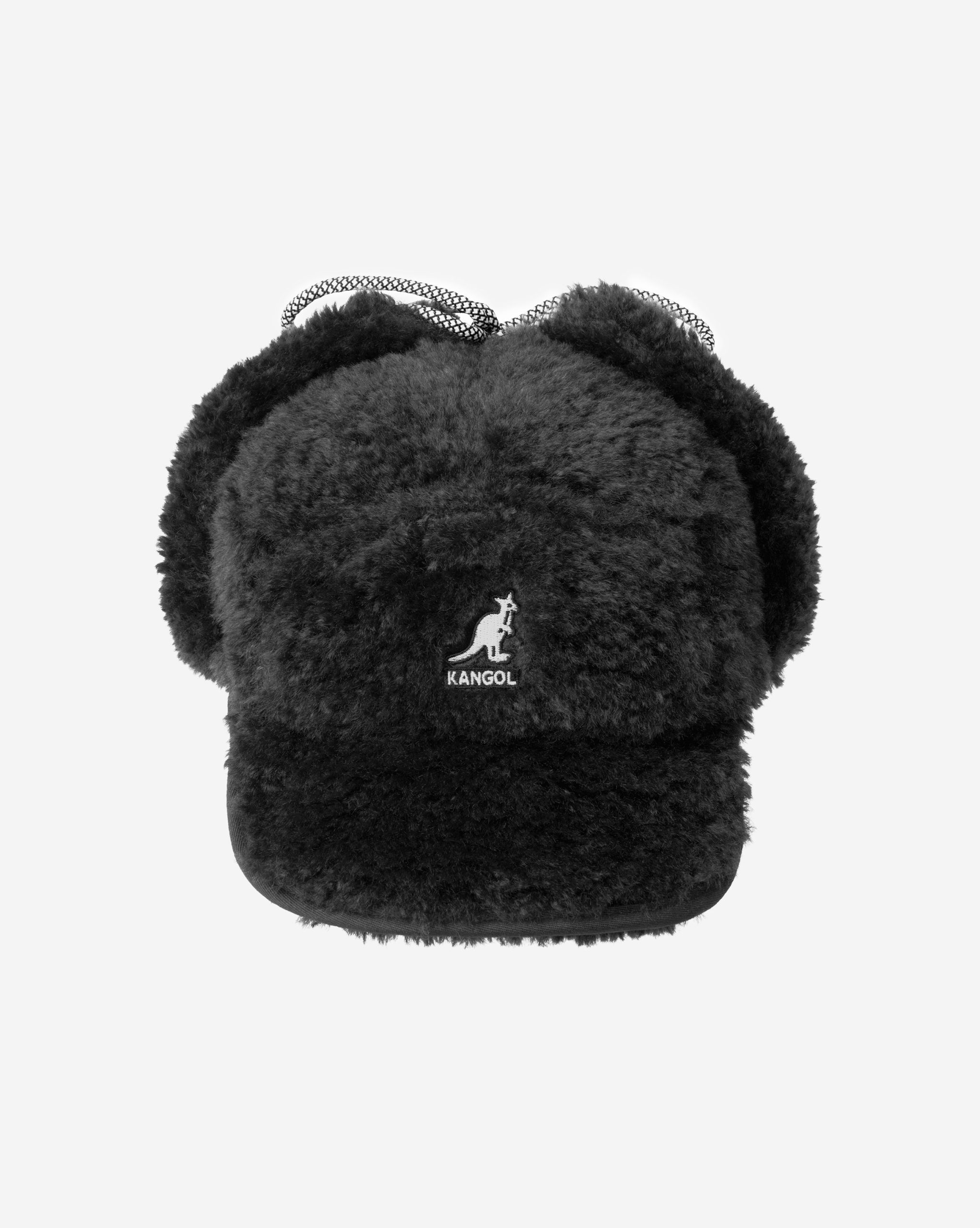 Faux Shearling Utility Flap Cap